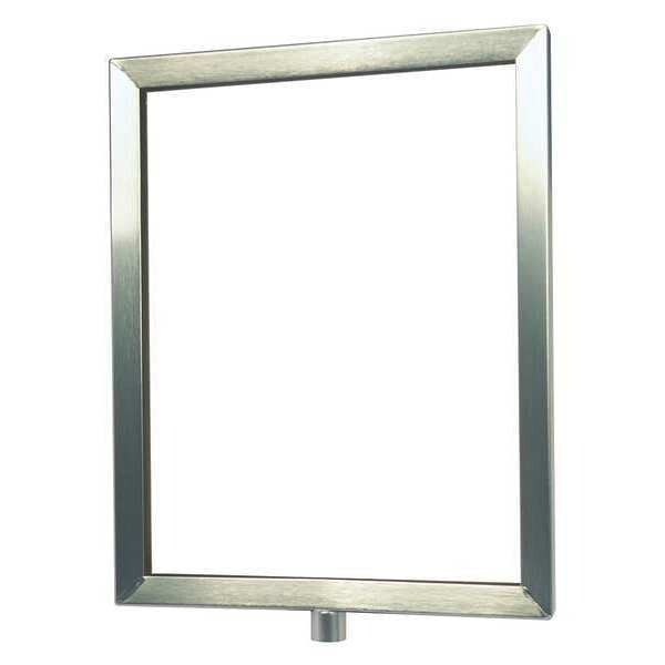 Acrylic Sign, Satin Chrome, 14 in. L