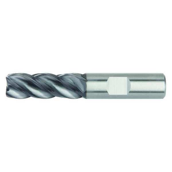 End Mill, AlTiN, 0.1250 in Millng Dia, 4V05