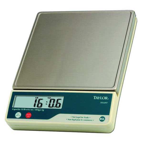 Portioning Scale, 22 lb., 12-1/4 in. L, SS