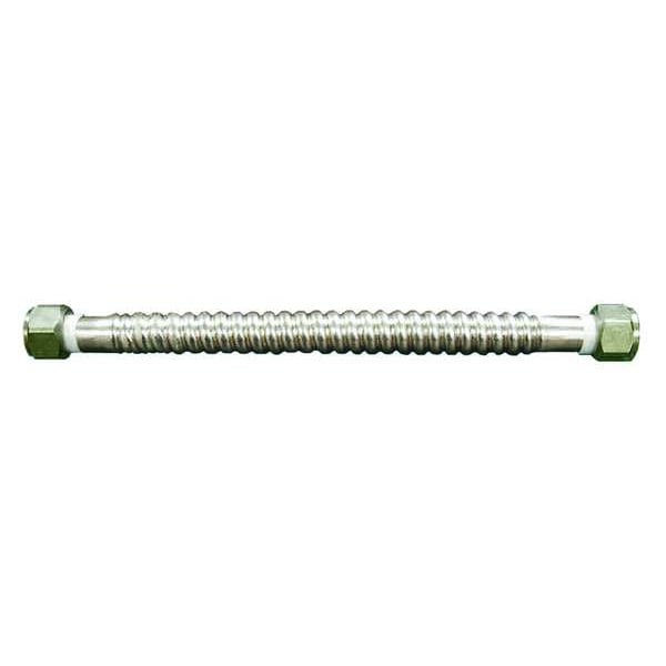 Supply Line, 12 in. L, 3/4 in. Stop Intel