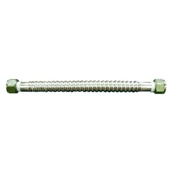 Supply Line, 24 in. L, 3/4 in. Stop Intel
