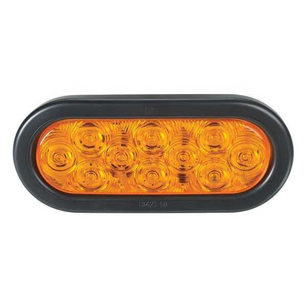 Turn Lamp, LED, Amber, 6-13/32 in. L