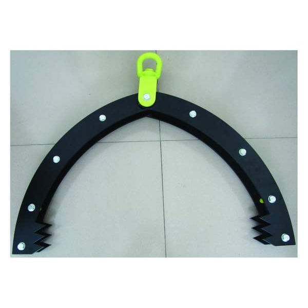 Log Grapple, 2.2 ft. L, Steel Handle