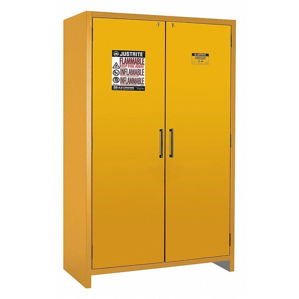 Safety Cabinet, EN, 45 gal., 90 min., Color: Yellow