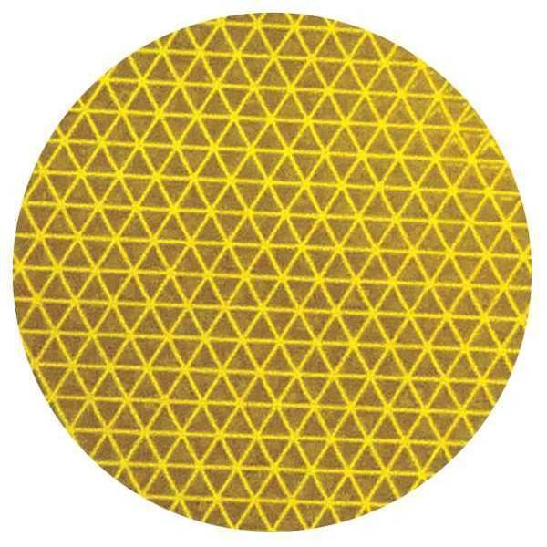 Reflective Tape, Yellow, 3.149 in.W