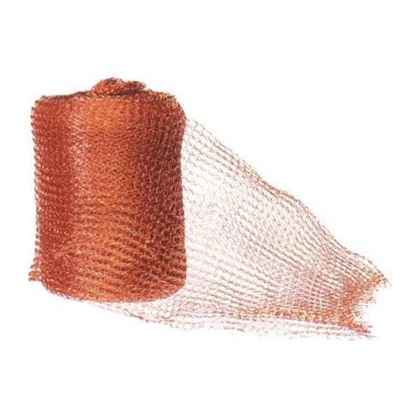 Wire Mesh, 6 in W, 240 in L, 0.063 in Wire Dia, Brown