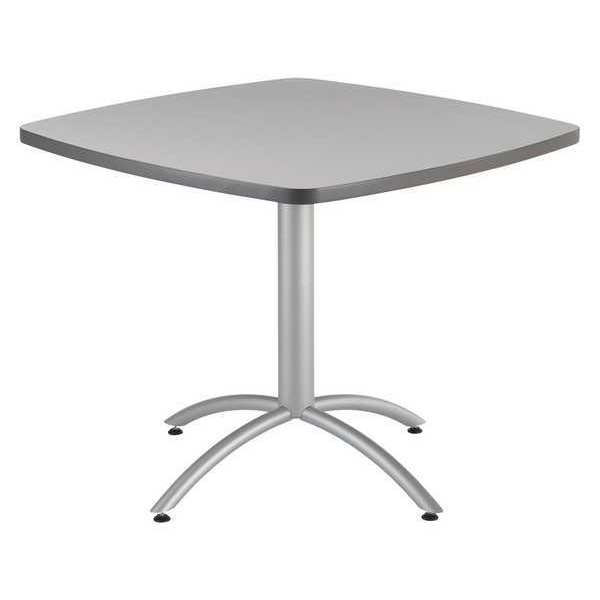 Square CafÃÂ©WorksÃ¢âÂ¢ Table, Gray - 42