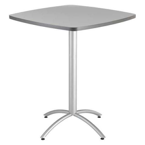 Square CafÃÂ©WorksÃ¢âÂ¢ Table, Gray - 42