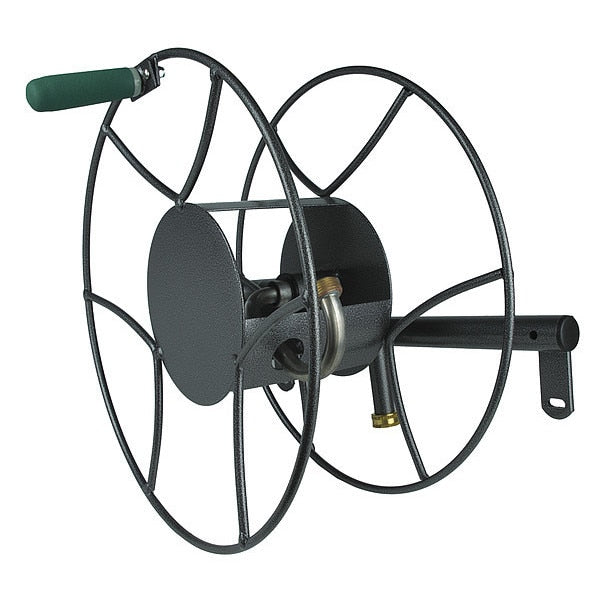 Garden Hose Hanger, Steel, 16 7/8 in W