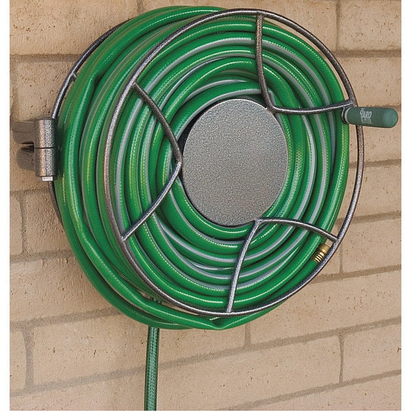 Garden Hose Hanger, Steel, 16 7/8 in W