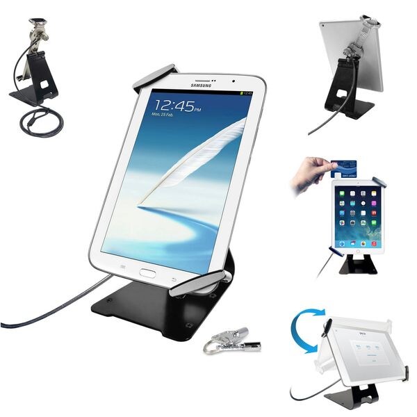 Security Grip and Stand for Tablets