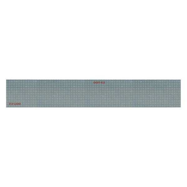 Reflective Tape, White, 12 in. L, 2 in. W