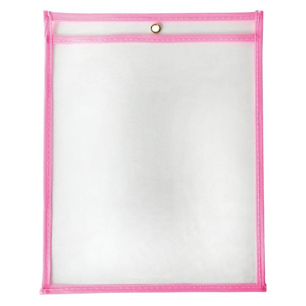 Shop Ticket Holder, Pink, 12 in. W, PK15
