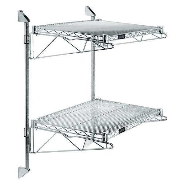 Stainless Steel Wire Wall Shelving, 14