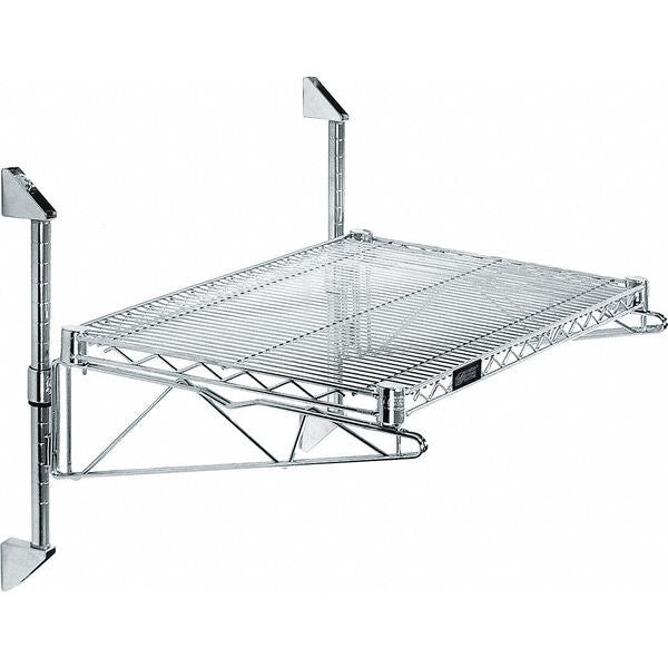 Stainless Steel Wire Wall Shelf, 14