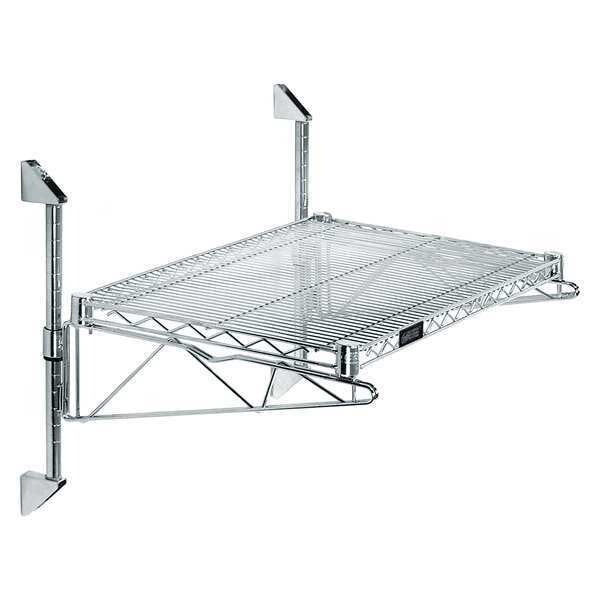 Stainless Steel Wire Wall Shelf, 18