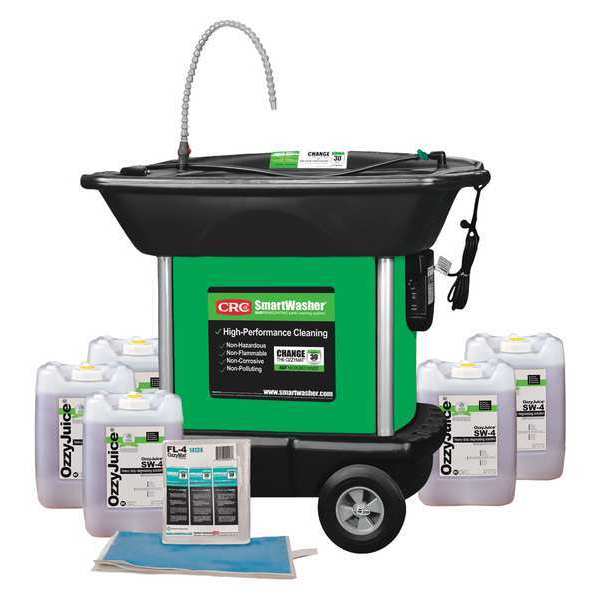 Parts Washer, 25 gal.Tank, 42in.L
