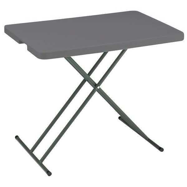 Rectangle IndestrucTableÃÂ® Classic Folding Table, Charcoal - 30