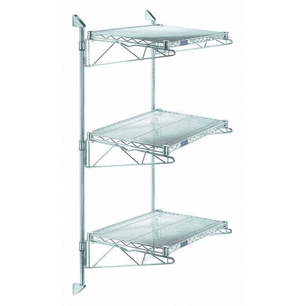 Stainless Steel Wire Wall Shelving, 14