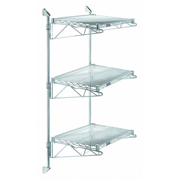 Stainless Steel Wire Wall Shelving, 14