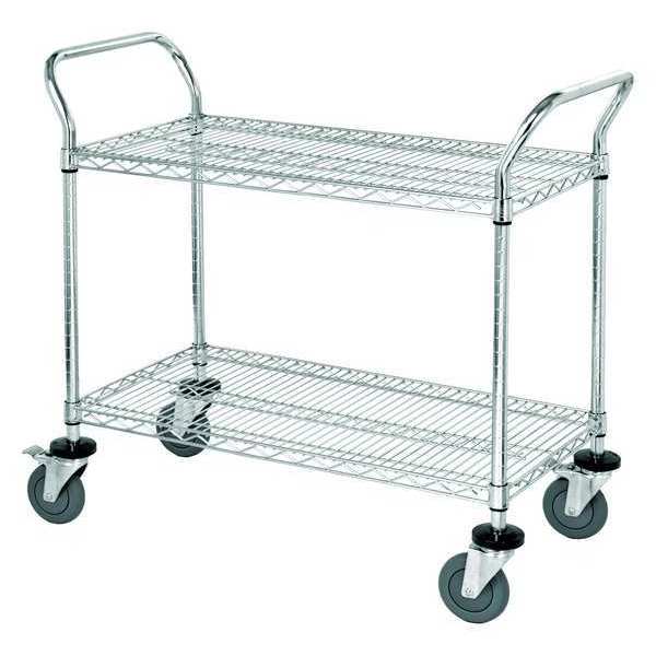 Wire Utility Cart, 39 in. L x 18 in. W