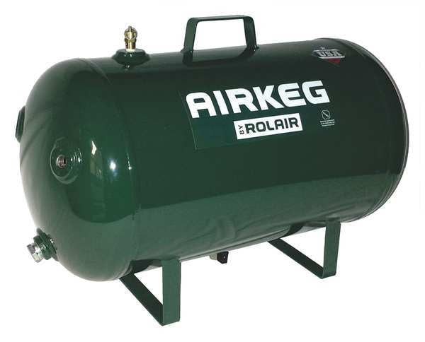 Air Tank, 10 Gal., Steel, Portable