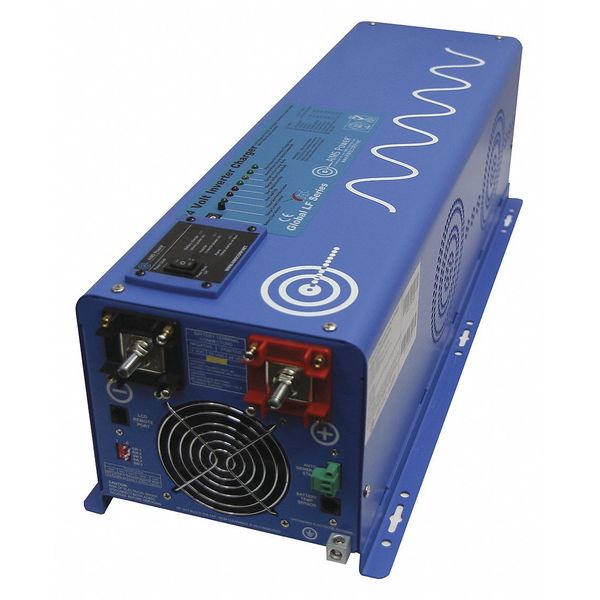 Inverter and Battery Charger, Sheet Metal Case, Pure Sine Wave Form, 4000W Nominal Output