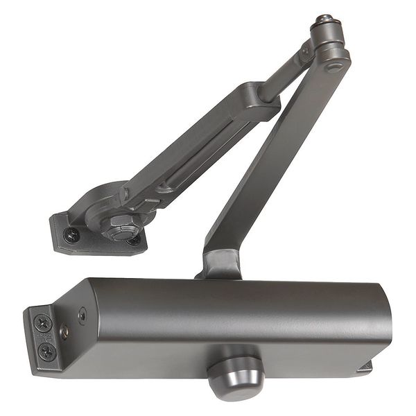 Manual Hydraulic Norton 160 Door Closer Heavy Duty Interior and Exterior, Dark Bronze