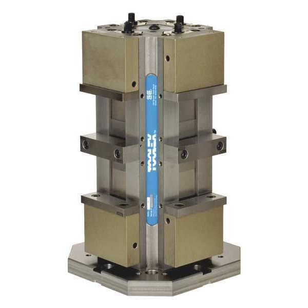 Vise, 8 Station with Hard Jaw, Ground