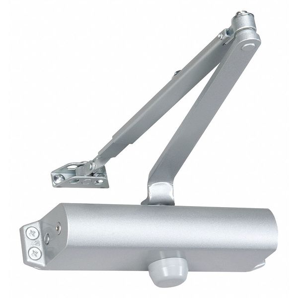 Manual Hydraulic Norton 160 Door Closer Heavy Duty Interior and Exterior, Aluminum