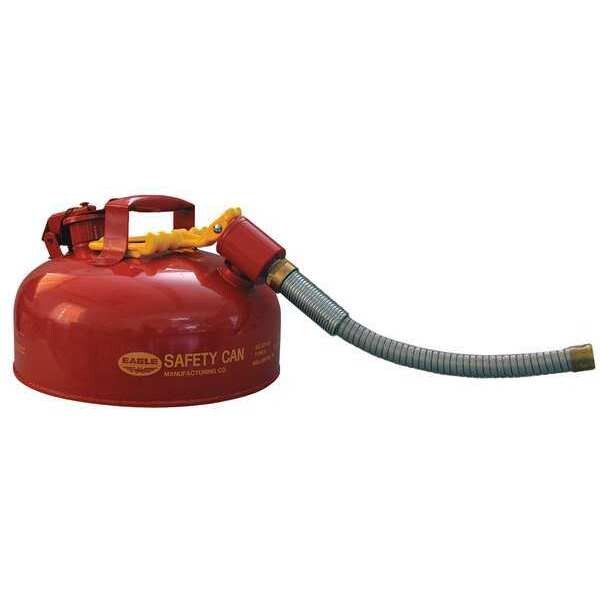 1 gal. Red Galvanized steel Type II Safety Can for Flammables