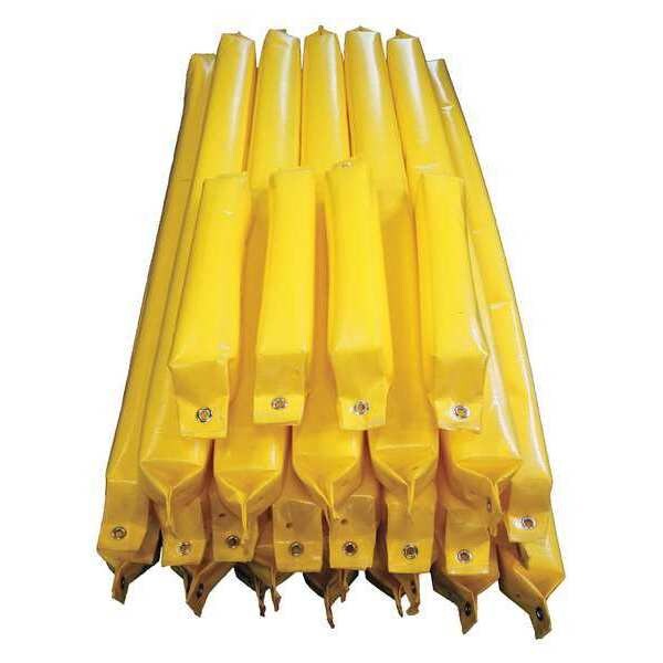 Removable Foam Logs, 4-1/2 in.H, Yellow