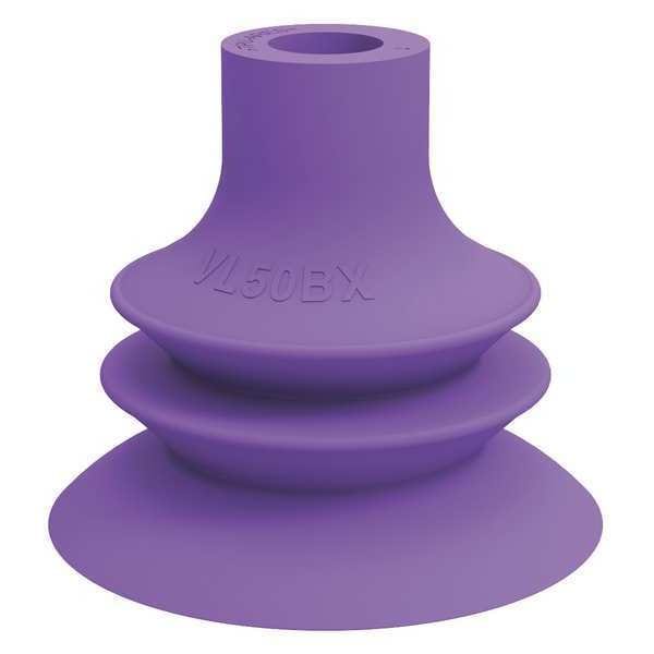 Suction Cup, Purple, 50mm Dia., 44mm H, PK5