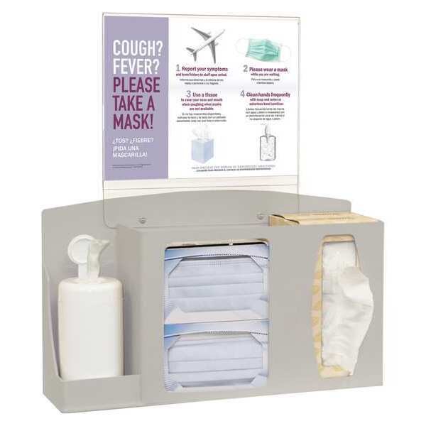 Respiratory Hygiene Station, 20-35/64in.H
