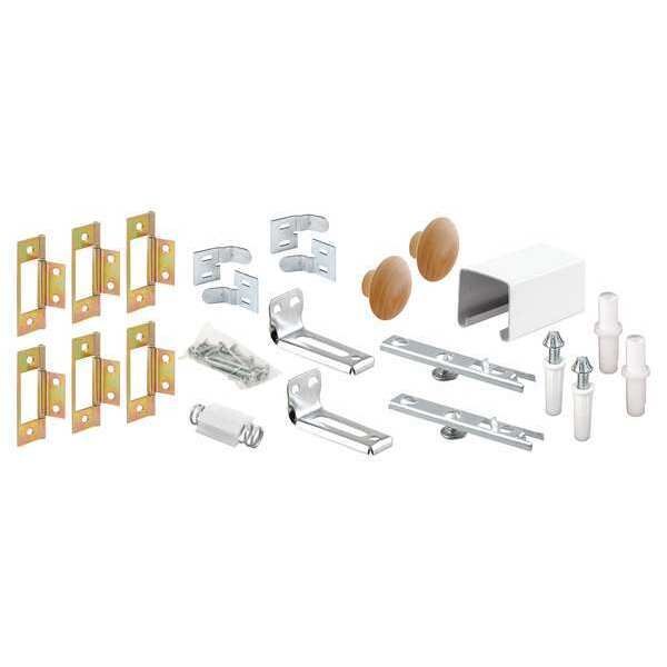 Bi-Fold Closet Track Kit, 48