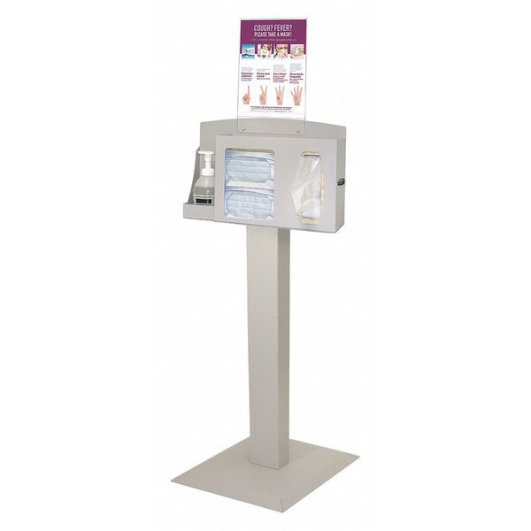 Respiratory Hygiene Station, 59-7/64 in.H