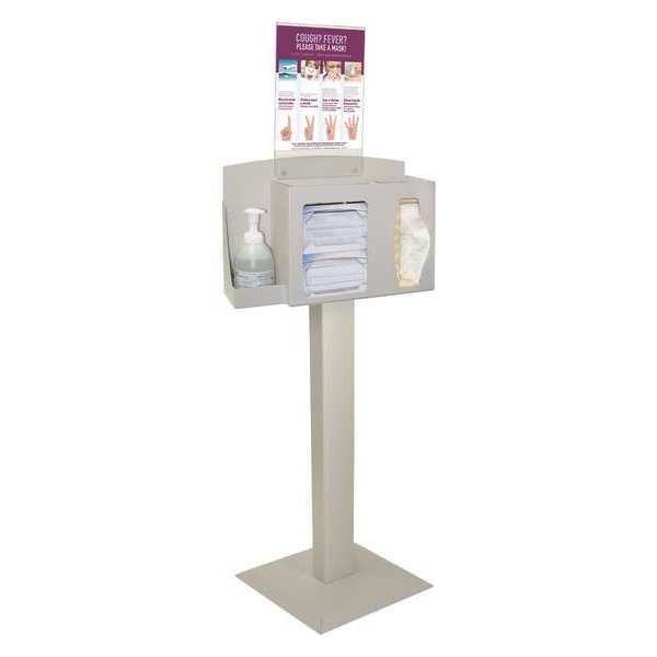 Respiratory Hygiene Station, 59-7/64 in.H