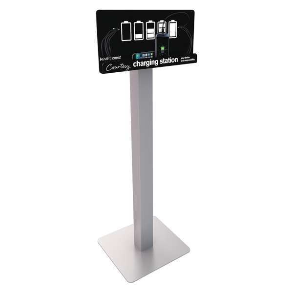 Cell Phone Chgng Station, 48 in. H