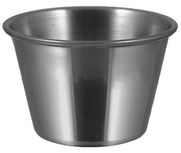 Sauce Cup, 1.5 oz, Silver, Pk12