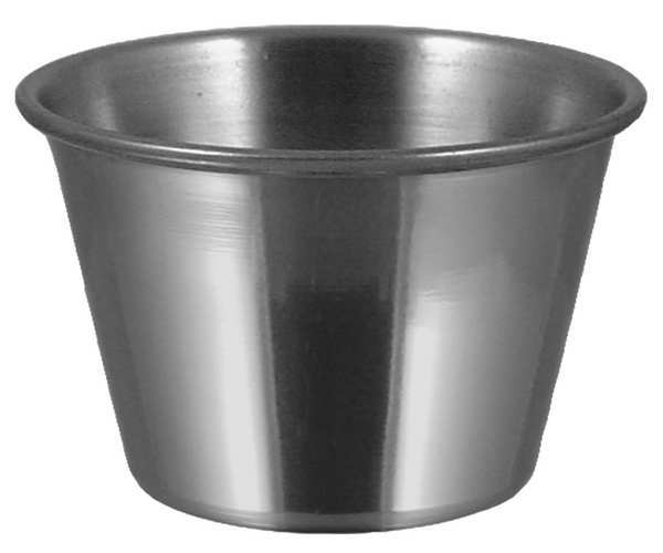 Sauce Cup, 2 oz, Silver, Pk12
