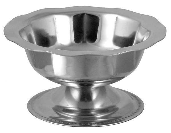 Sherbet, 5 oz., Stainless Steel Stainless Steel Pk12