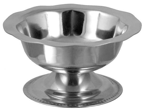 Sherbet, 5 oz., Stainless Steel Stainless Steel Pk12