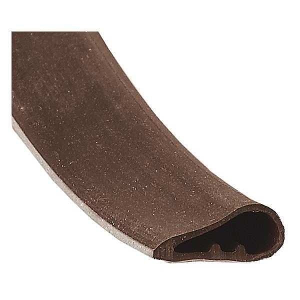Smoke Seal, Silicone, Brown, 20 ft.