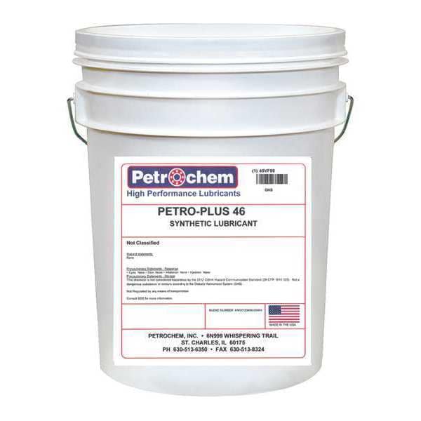 Compressor Oil, 5 gal., Pail, Synthetic Oil