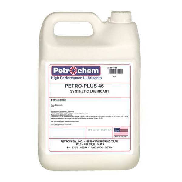 Compressor Oil, 1 gal., Jug, Synthetic Oil