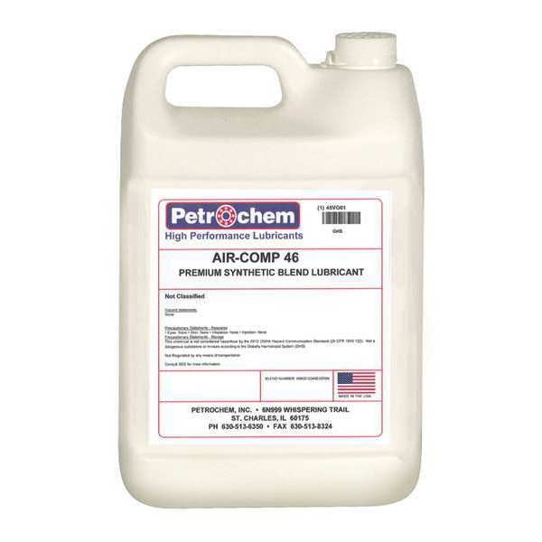 Compressor Oil, 1 gal., Jug, Synthetic Oil
