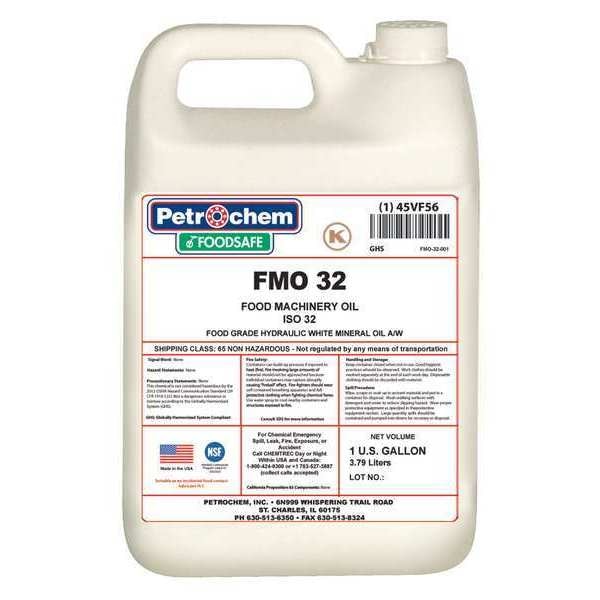1 gal Hydraulic Oil jug 32 ISO Viscosity, 10W SAE