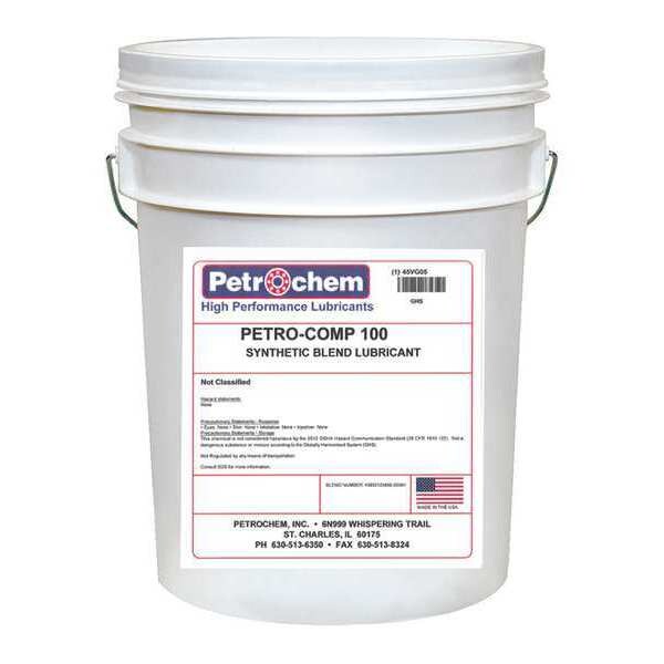 Compressor Oil, 5 gal., Pail, Mineral Oil