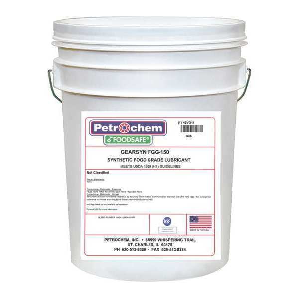 Lubricant, PAO, 5 Gal., Pail