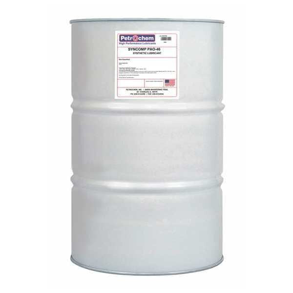 Compressr Oil, 55gal, Drum, Polyalphaolefin